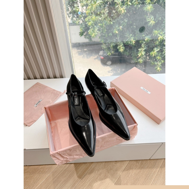 Miu Miu Leather Shoes